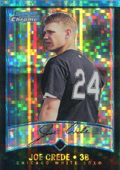 2001 Bowman Chrome - X-Fractors #275 Joe Crede  Front