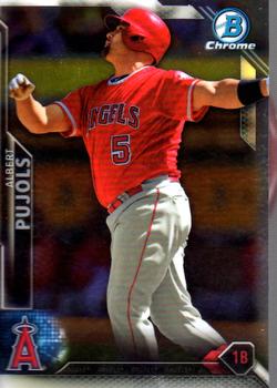 2016 Bowman Chrome #3 Albert Pujols Front