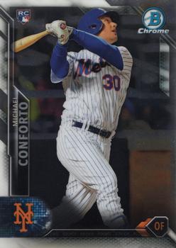 2016 Bowman Chrome #82 Michael Conforto Front