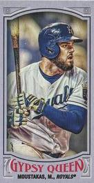 2016 Topps Gypsy Queen - Mini Purple #100 Mike Moustakas Front