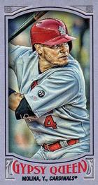 2016 Topps Gypsy Queen - Mini Purple #102 Yadier Molina Front