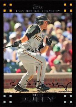 2007 Topps Pittsburgh Pirates #PIT10 Chris Duffy Front