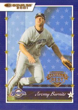 2001 Donruss - Baseball's Best Bronze #77 Jeromy Burnitz  Front