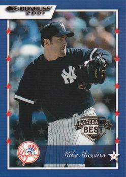 2001 Donruss - Baseball's Best Gold #46 Mike Mussina  Front