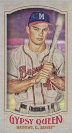 2016 Topps Gypsy Queen - Mini Foil #308 Eddie Mathews Front