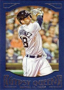 2016 Topps Gypsy Queen - Framed Blue #45 J.D. Martinez Front