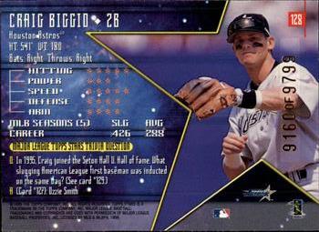 1998 Topps Stars #128 Craig Biggio Back