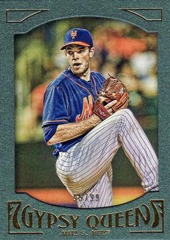 2016 Topps Gypsy Queen - Framed Green #63 Steven Matz Front