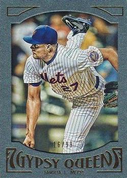 2016 Topps Gypsy Queen - Framed Green #75 Jeurys Familia Front