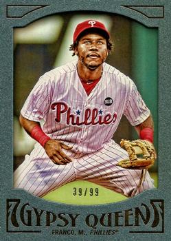 2016 Topps Gypsy Queen - Framed Green #80 Maikel Franco Front