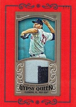 2016 Topps Gypsy Queen - Mini Relic Black #GMR-RCL Roger Clemens Front