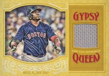 2016 Topps Gypsy Queen - Relic Gold #GQR-DO David Ortiz Front