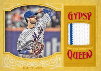 2016 Topps Gypsy Queen - Relic Gold #GQR-SM Steven Matz Front