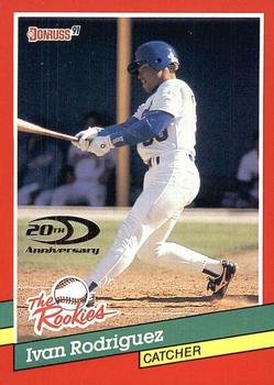 2001 Donruss - Rookie Reprints #RR37 Ivan Rodriguez Front