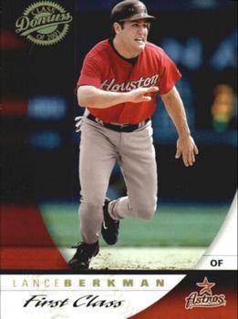 2001 Donruss Class of 2001 - First Class #18 Lance Berkman Front