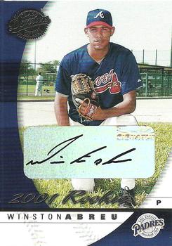 2001 Donruss Class of 2001 - Rookie Autographs #137 Winston Abreu Front