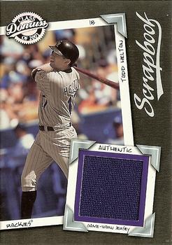 2001 Donruss Class of 2001 - Scrapbook #SB-7 Todd Helton Front