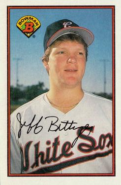 1989 Bowman #60 Jeff Bittiger Front