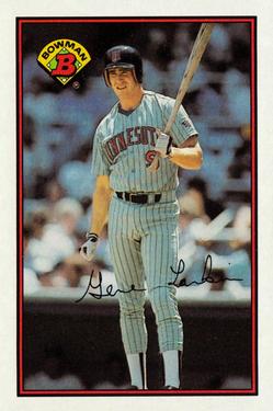 1989 Bowman #160 Gene Larkin Front