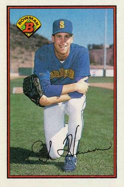 1989 Bowman #206 Erik Hanson Front