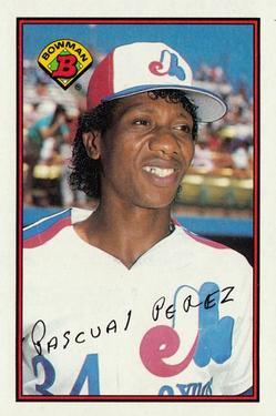 1989 Bowman #354 Pascual Perez Front