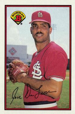 1989 Bowman #431 Jose DeLeon Front