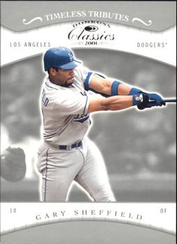 2001 Donruss Classics - Timeless Tributes #49 Gary Sheffield Front