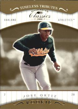 2001 Donruss Classics - Timeless Tributes #132 Jose Ortiz Front