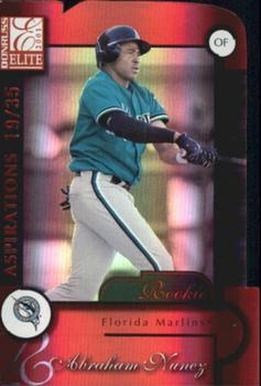 2001 Donruss Elite - Aspirations #180 Abraham Nunez Front