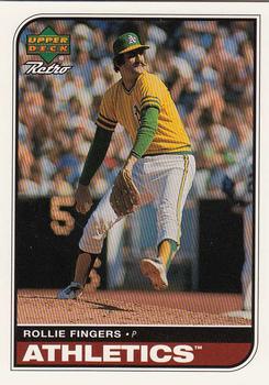 1998 Upper Deck Retro #71 Rollie Fingers Front