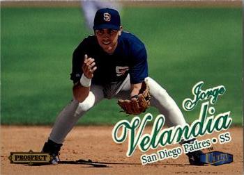 1998 Ultra #243 Jorge Velandia Front