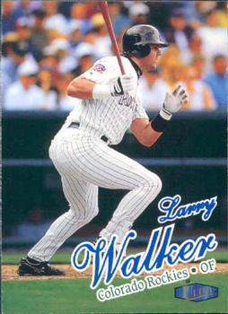 1998 Ultra #90 Larry Walker Front