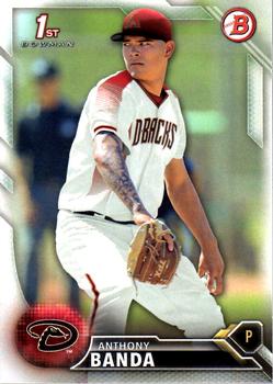 2016 Bowman - Prospects #BP51 Anthony Banda Front