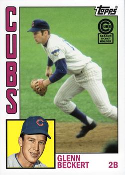 2013 Topps Archives Chicago Cubs Season Ticket Holder #CUBS-24 Glenn Beckert Front