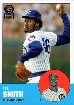 2013 Topps Archives Chicago Cubs Season Ticket Holder #CUBS-62 Lee Smith Front