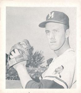 1960 Spic and Span Milwaukee Braves #NNO Carl Willey Front