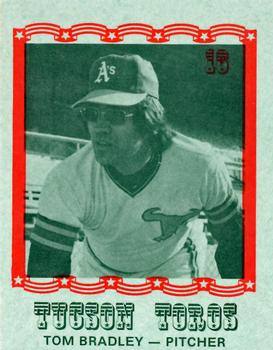 1976 Caruso Tucson Toros #16 Tom Bradley Front