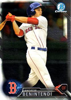 2016 Bowman - Chrome Prospects #BCP62 Andrew Benintendi Front