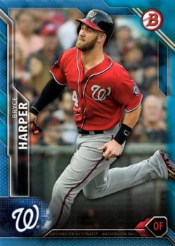 2016 Bowman - Blue #100 Bryce Harper Front