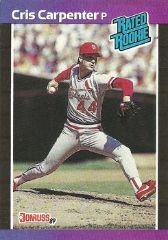 1989 Donruss #39 Cris Carpenter Front