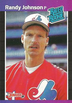 1989 Donruss #42 Randy Johnson Front