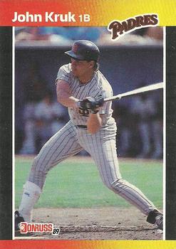 1989 Donruss #86 John Kruk Front