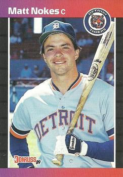 1989 Donruss #116 Matt Nokes Front