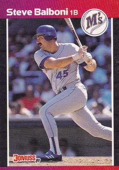 1989 Donruss #143 Steve Balboni Front