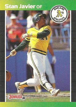 1989 Donruss #185 Stan Javier Front