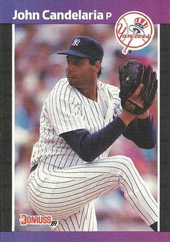 1989 Donruss #192 John Candelaria Front