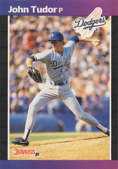 1989 Donruss #195 John Tudor Front