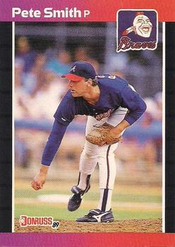 1989 Donruss #263 Pete Smith Front