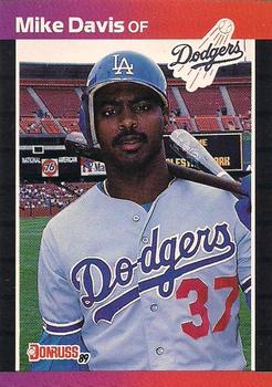 1989 Donruss #316 Mike Davis Front