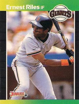 1989 Donruss #625 Ernest Riles Front